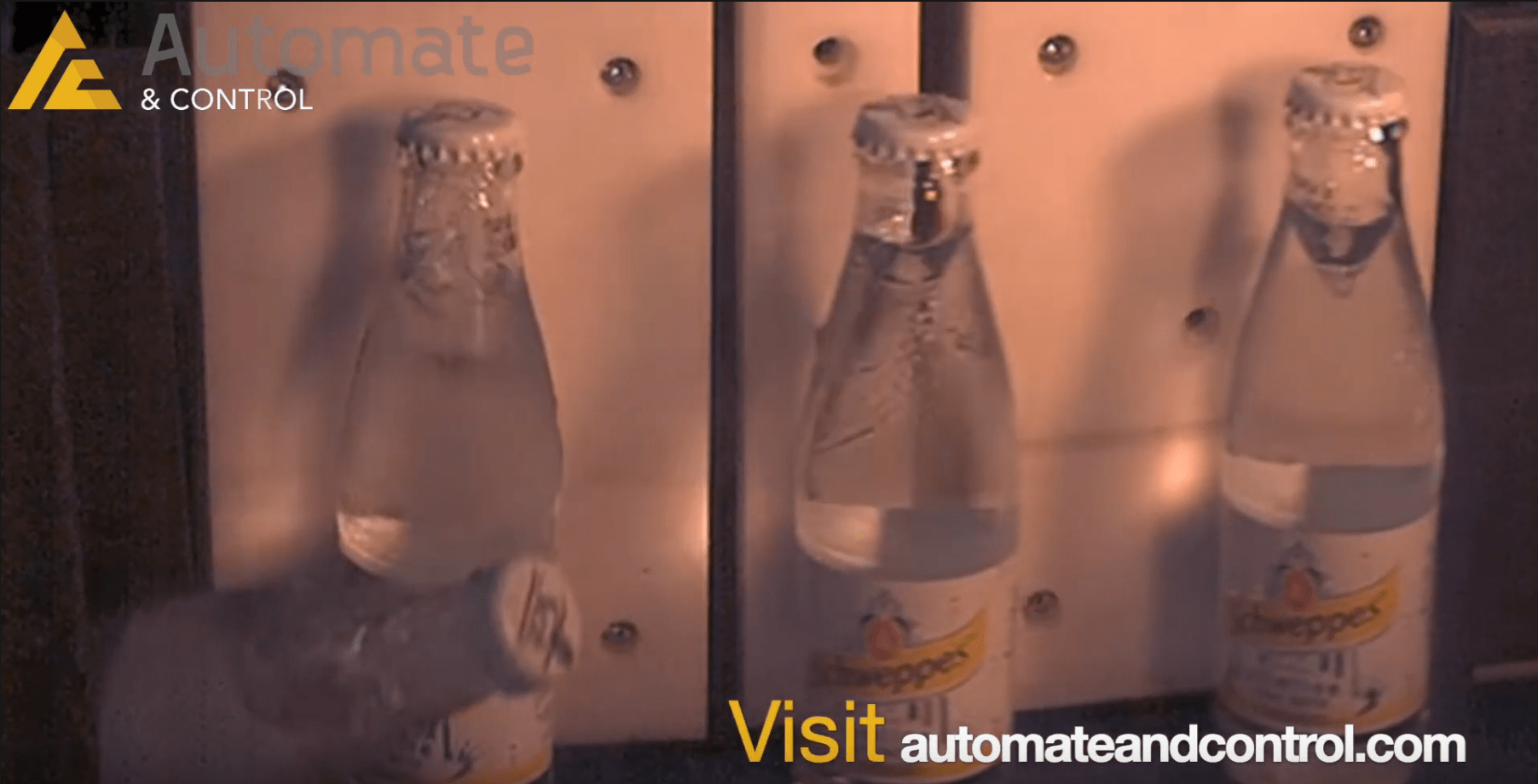 bottles jamming in machine vision system